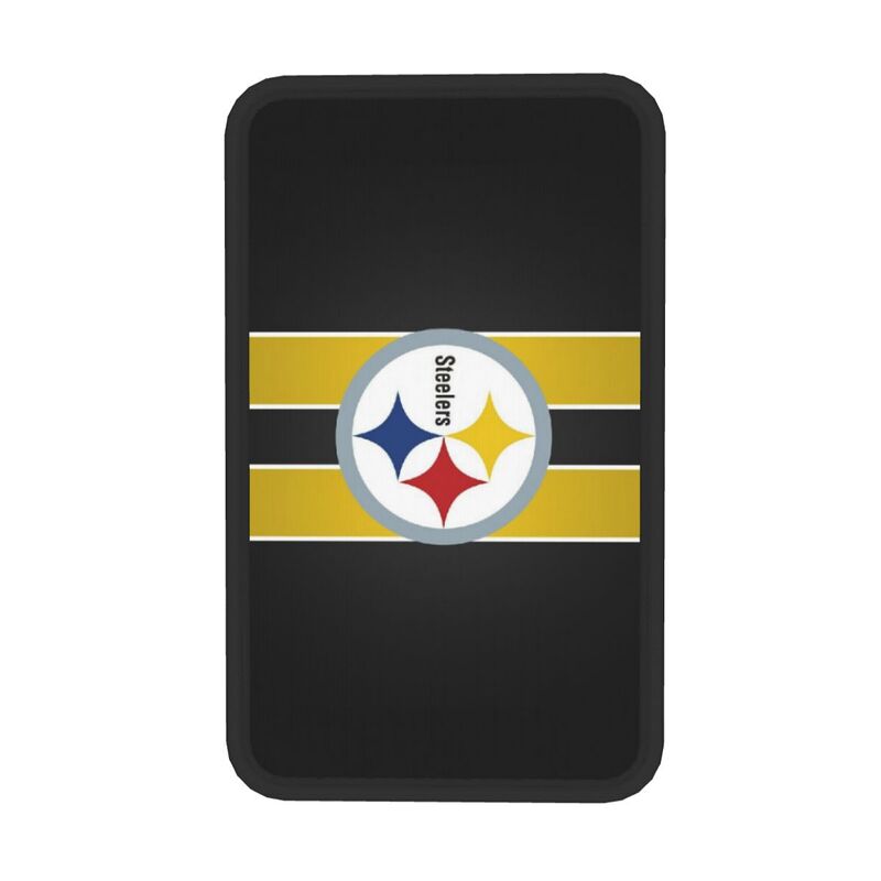 Car armrest box pad Pittsburgh Steelers 1 Printed central armrest box pad protective pad