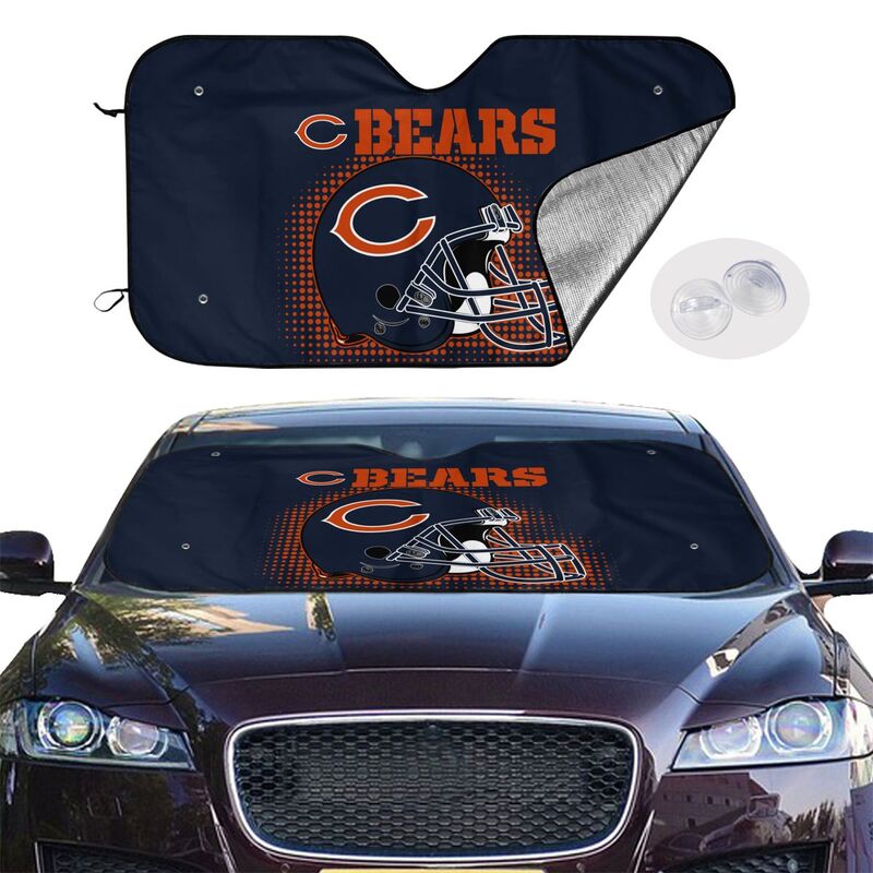 Chicago Bears Printing car front windshield sunshade car windshield sunshade multi size