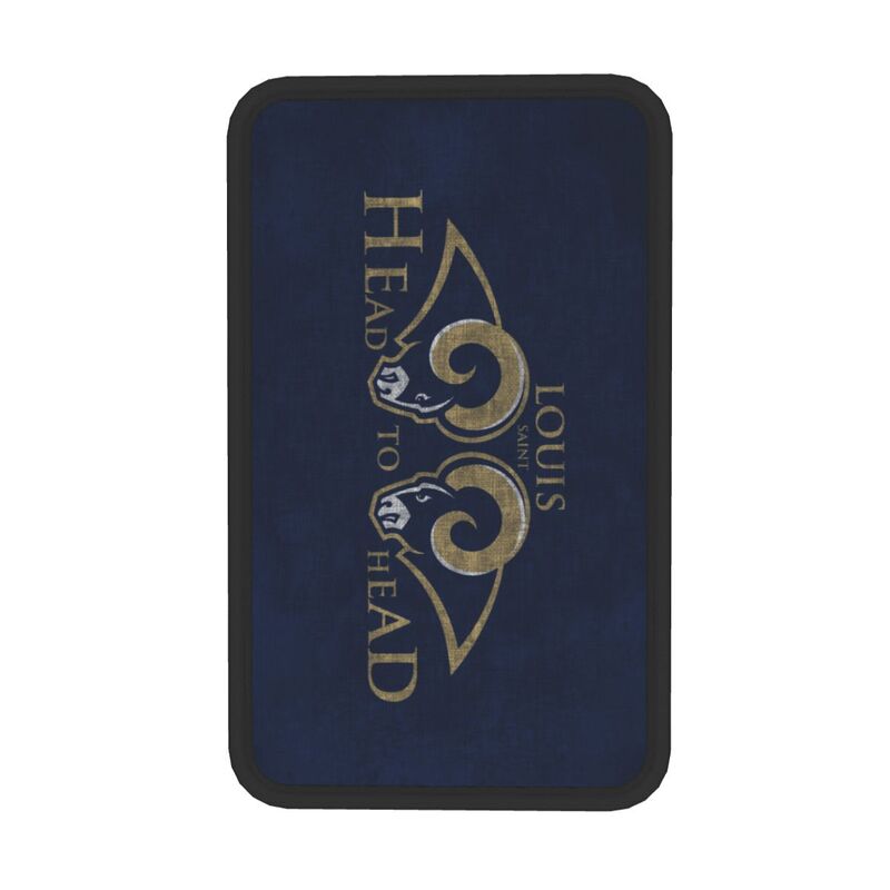 Los Angeles Rams1 Printed car armrest box pad anti-abrasion pad