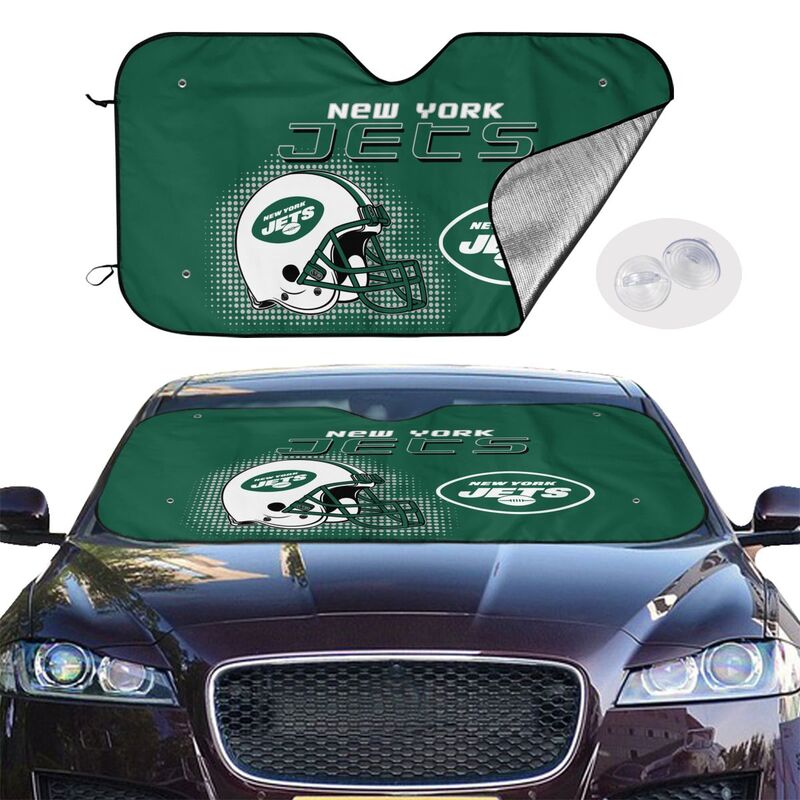 New York Jets Printing Car windshield sunshades is suitable car front windshield sunshades