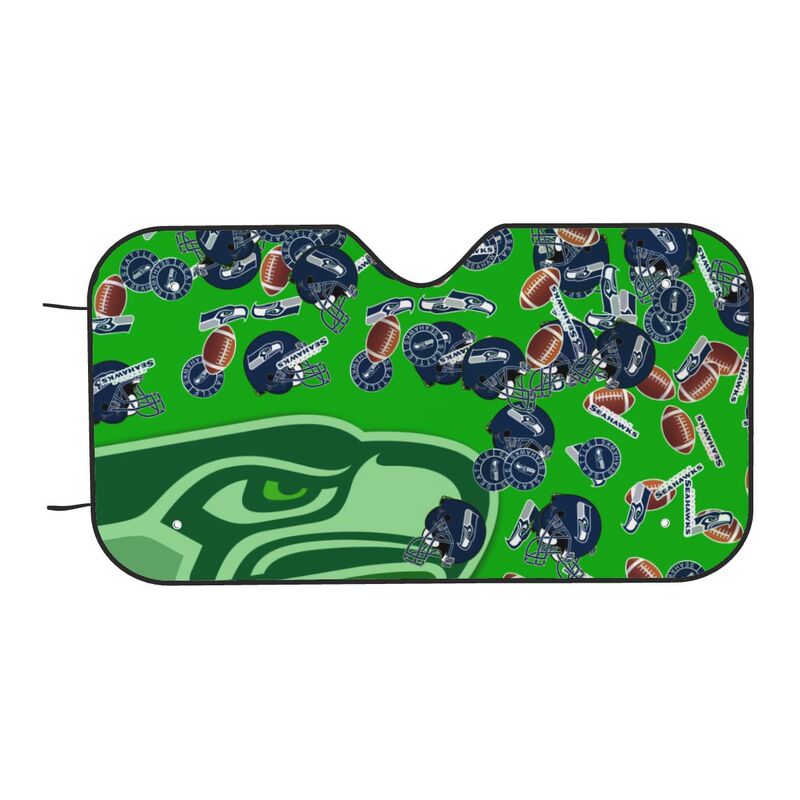 Seattle Seahawks Print multiple sizes car windshield sunshade panel car windshield sunshade cover