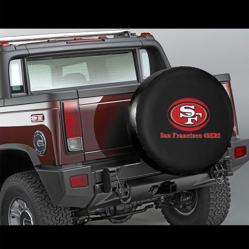 San Francisco 49ers Printing tire protection cover car sun protection tire protection covers