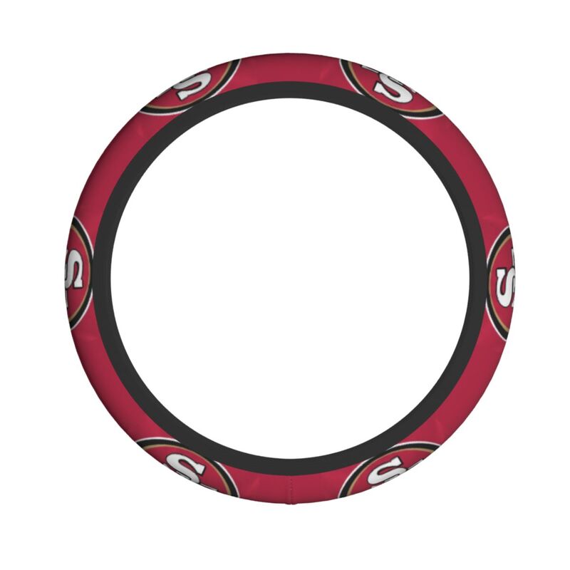 San Francisco 49ers 6 Printed breathable elastic steering wheel anti slip cover