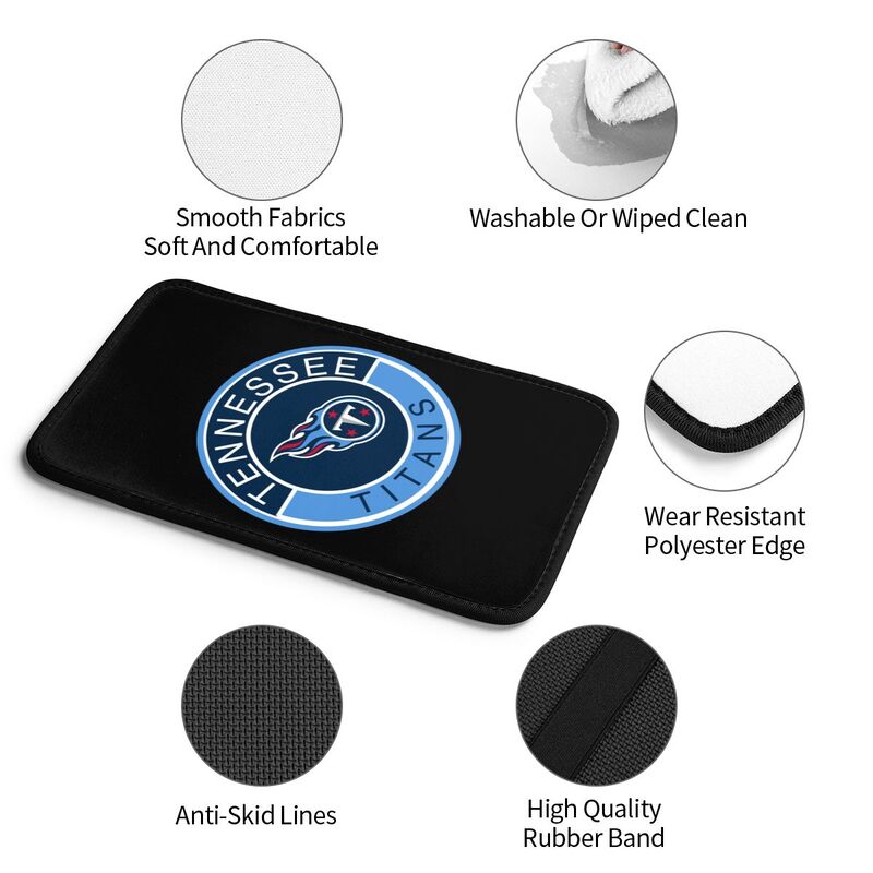 Tennessee Titans print car armrest protective cover Car center console armrest pad