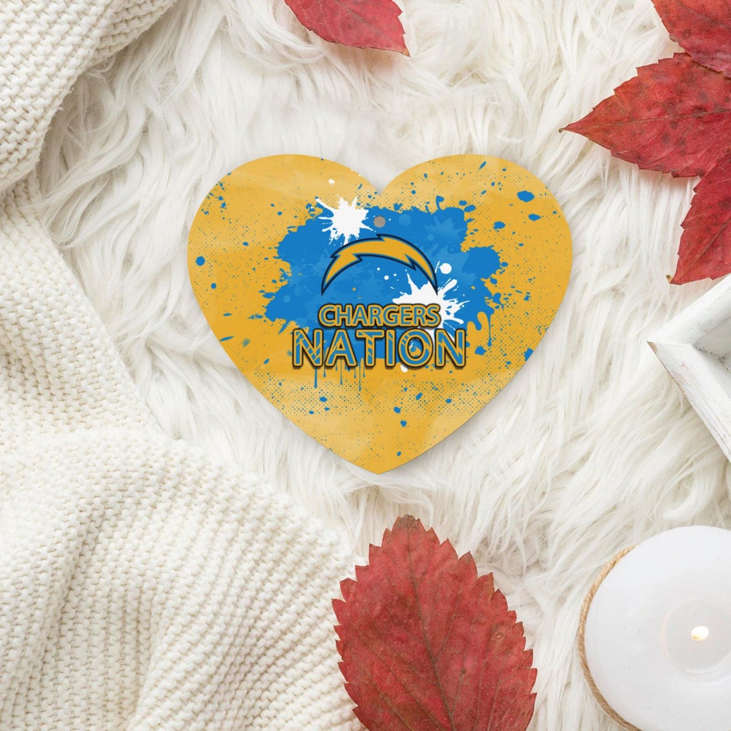 4-pcs San Diego Chargers Car Air Fresheners Cards Set car aromatherapy tablets