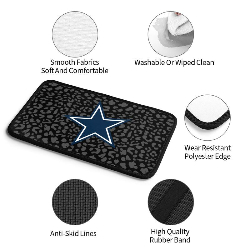 Dallas Cowboys print Car handrail box cushion Personalized car armrest cover