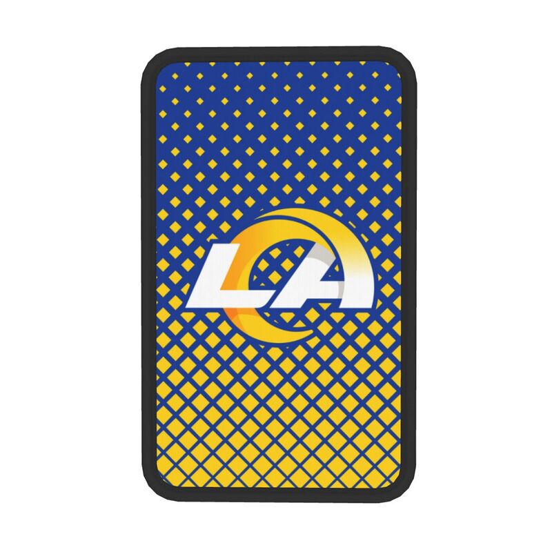 Los Angeles Rams Car handrail box cushion Personalized printed car armrest cover