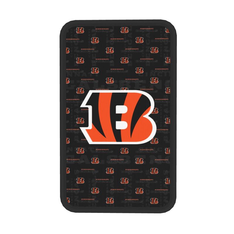 Cincinnati Bengals printed Car handrail cushion Personalized car armrest cover