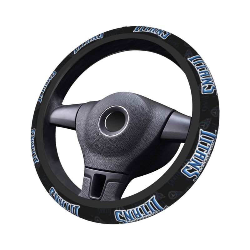 Tennessee Titans Printed breathable elastic steering wheel cover