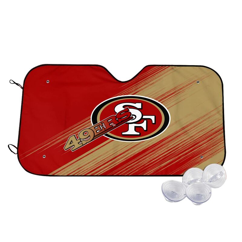 San Francisco 49ers Print car windshield sunshade panel car windshield sunshade cover multiple sizes