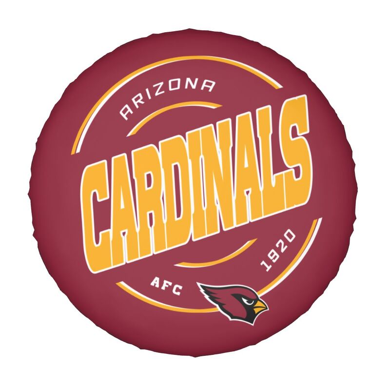 Arizona Cardinals Printing car tire protection cover car spare tire dust protection cover