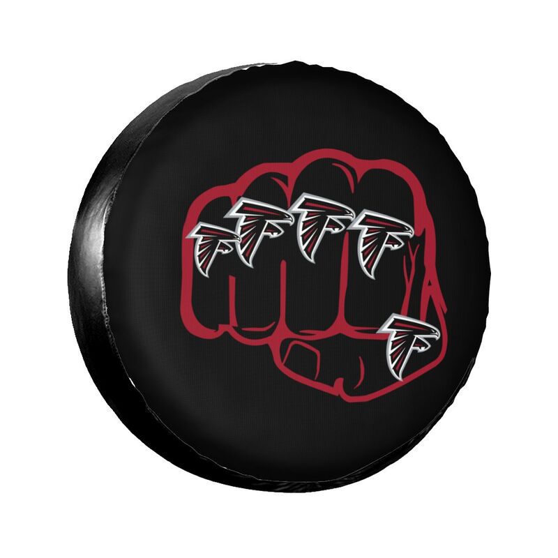 Atlanta Falcons Print tire protection cover car spare tire dust protection covers