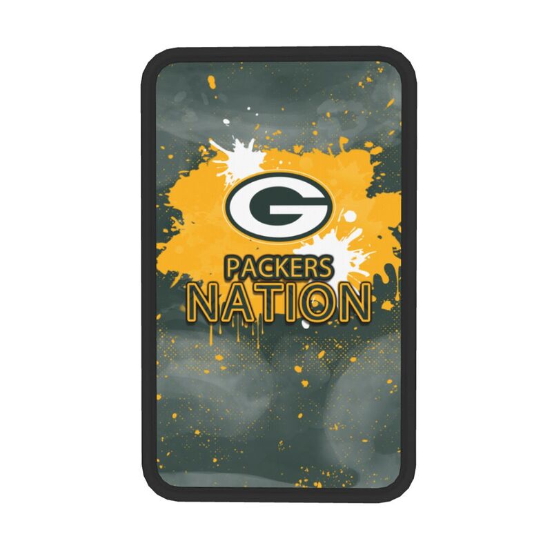 Green Bay Packers print car center console armrest pad Car armrest box protective cover