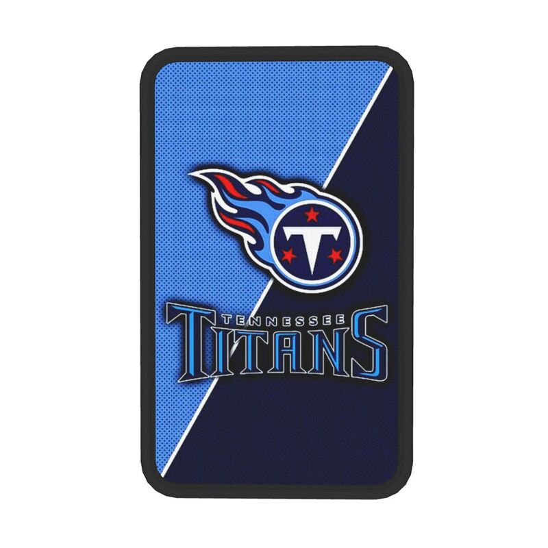 Car armrest box pad Tennessee Titans Printed central armrest box pad anti slip pad