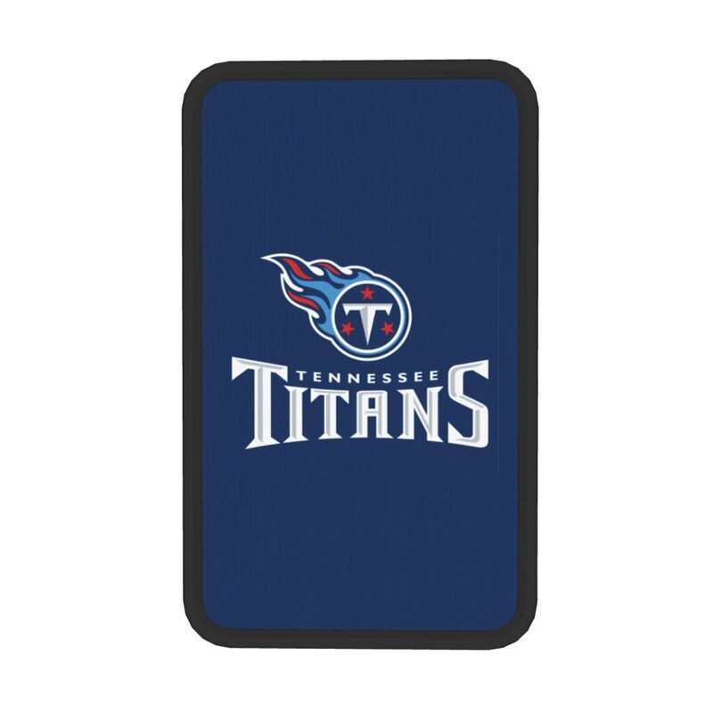 Car armrest box pad Tennessee Titans9 Printed central armrest box pad anti slip pad