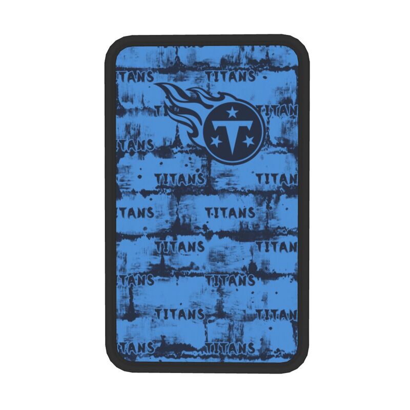 Tennessee Titans print Car armrest box protective cover car center console armrest pad