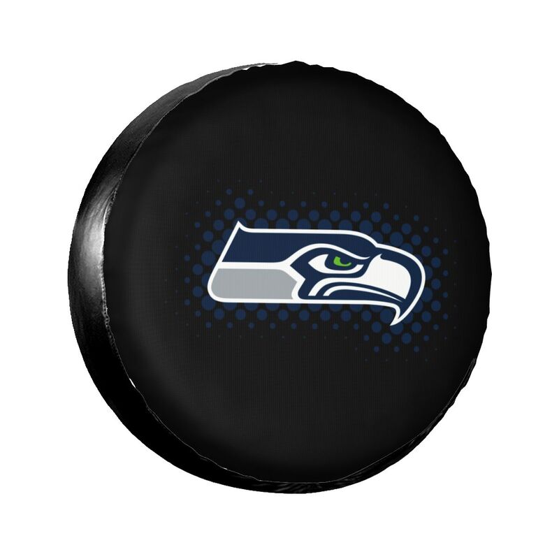 Seattle Seahawks Printing tire protection cover car sun protection tire protection cover