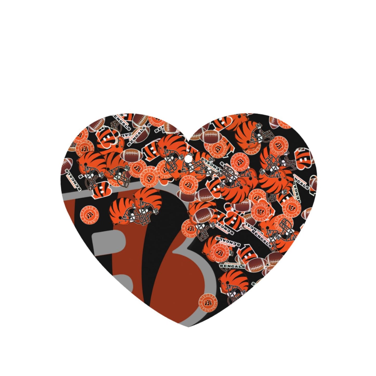 4-pcs Cincinnati Bengals Car Air Fresheners Cards Set car aromatherapy tablets