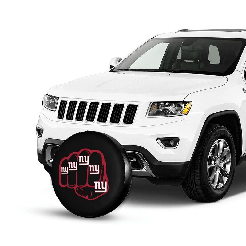 New York Giants Print tire protection cover car spare tire dust protection covers