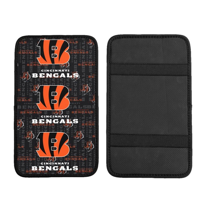 Cincinnati Bengals Printed car armrest box pad anti-abrasion pad