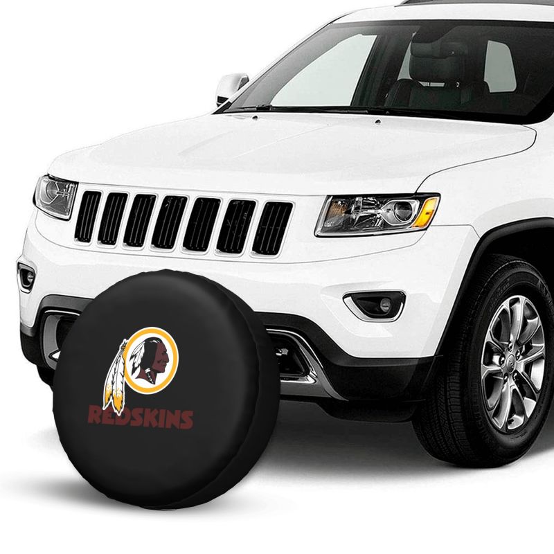Washington Redskins Car tire protective cover waterproof and dustproof tire cover
