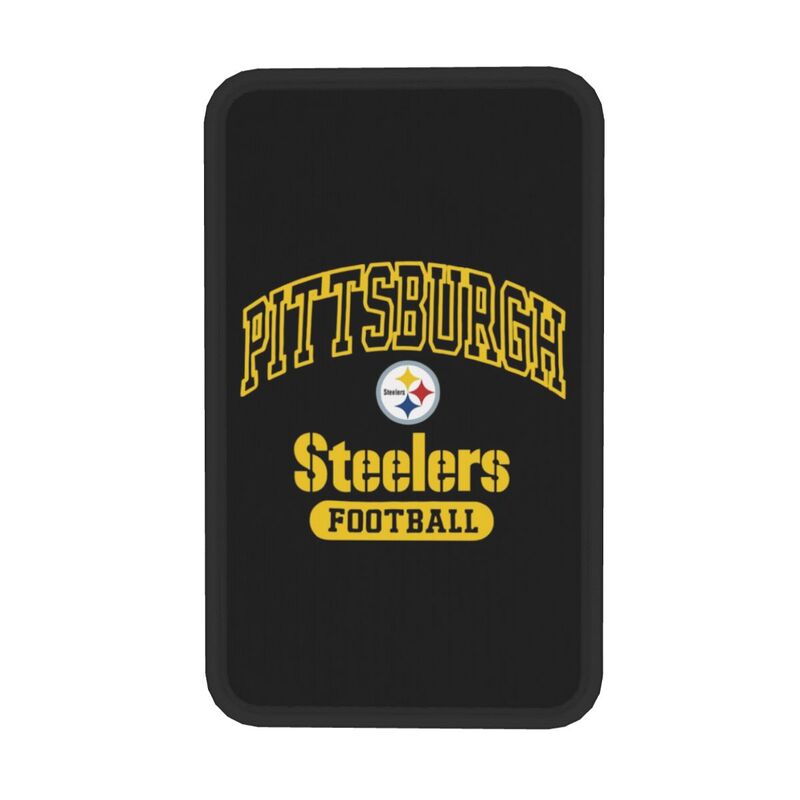 Car armrest box pad Pittsburgh Steelers 5 Printed central armrest box pad protective pad