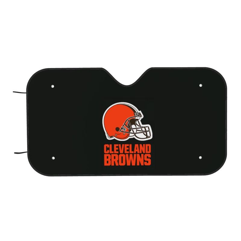 Cleveland Browns Print suitable for front Car windshield sunshades Car windshield sunshades
