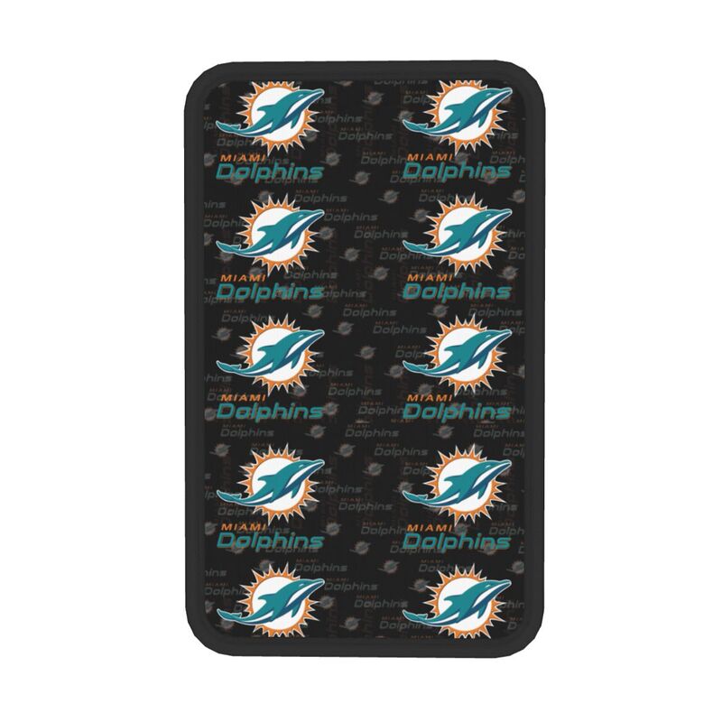 Miami Dolphins2 Printed car armrest box pad elbow protection pad
