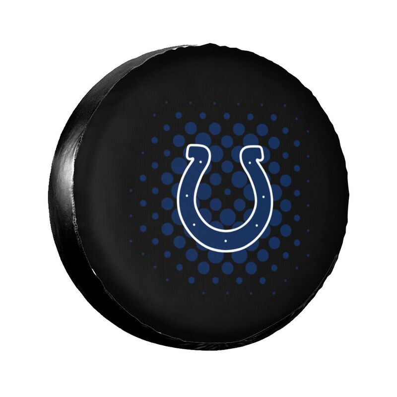 Indianapolis Colts Printing tire protection cover car sun protection tire protection cover