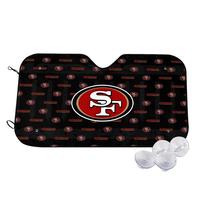 San Francisco 49ers Printed is suitable for front Car windshield sunshades Car windshield sunshades