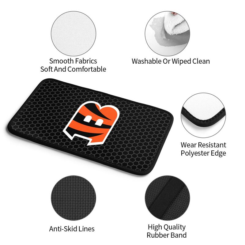 Cincinnati Bengals Printed protective pad for car armrest box