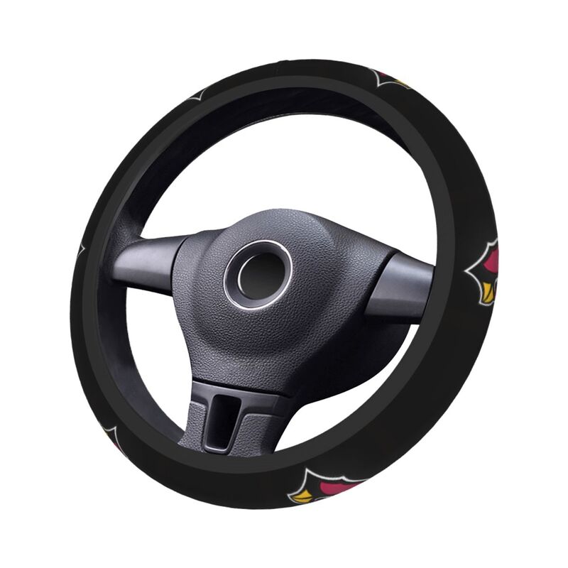 Arizona Cardinals Printed breathable elastic steering wheel protective cover