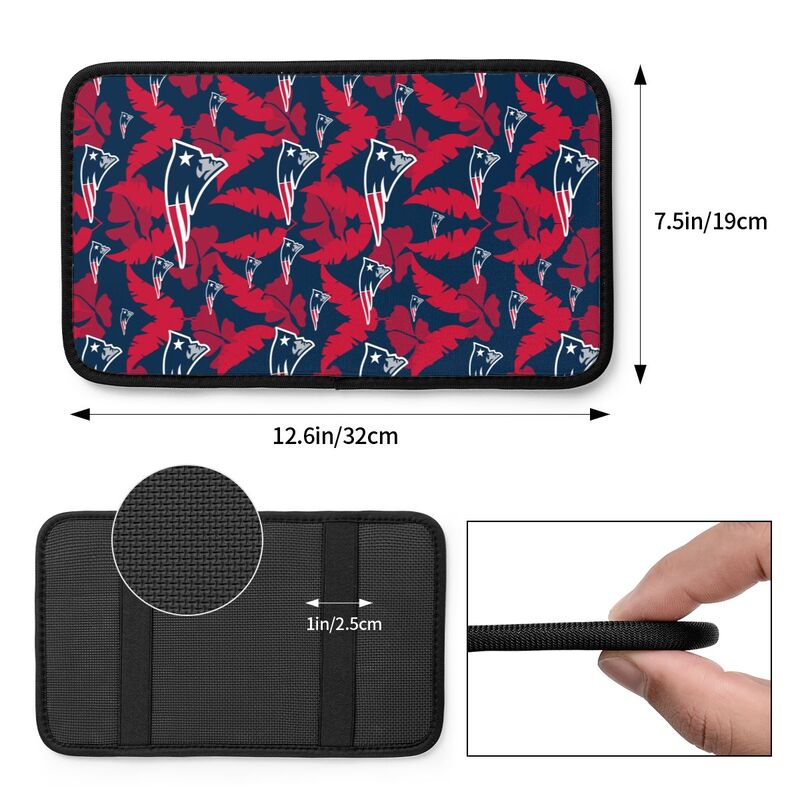 New England Patriots printing Center console armrest pad car armrest protective cover car