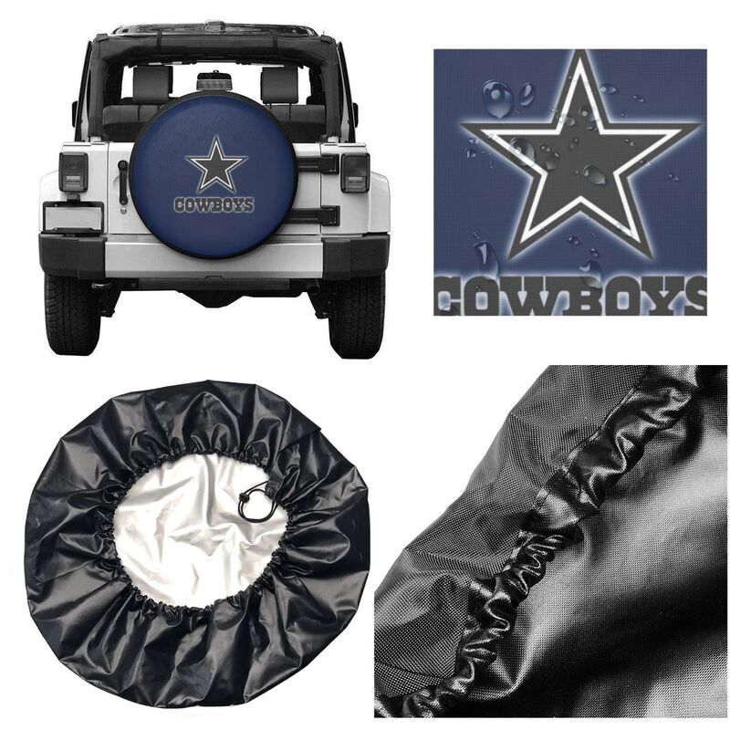 Dallas Cowboys Print tire protection covers car sunscreen tire protection covers