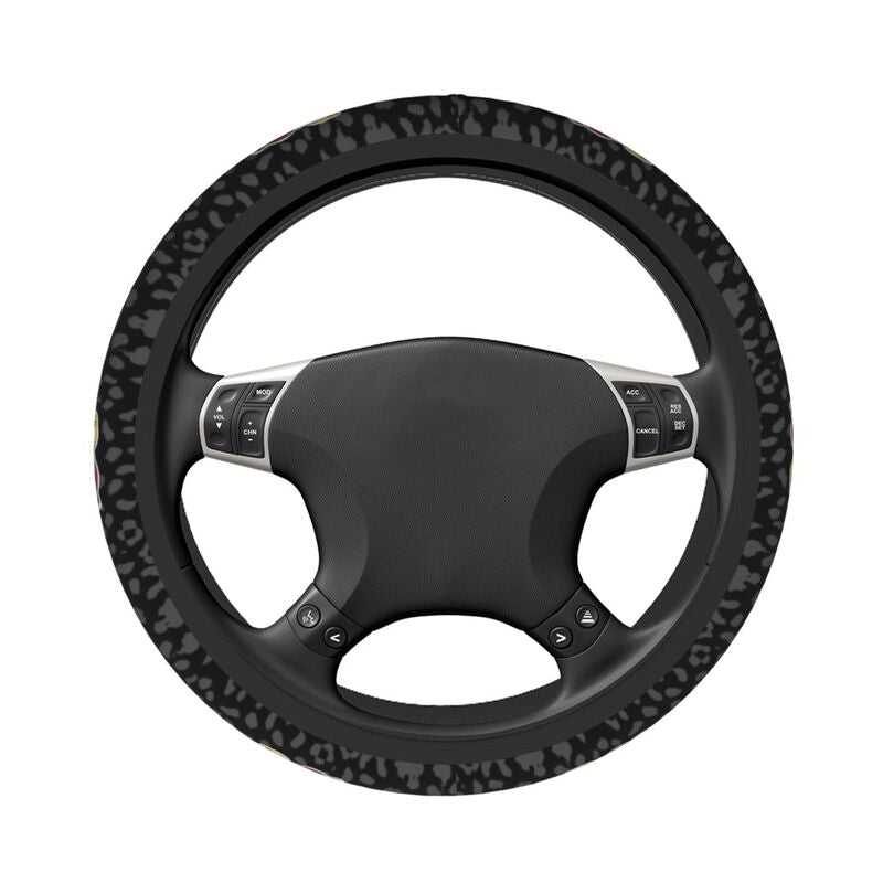 Washington Commanders 1 Printed elastic steering wheel cover car steering wheel protective cover