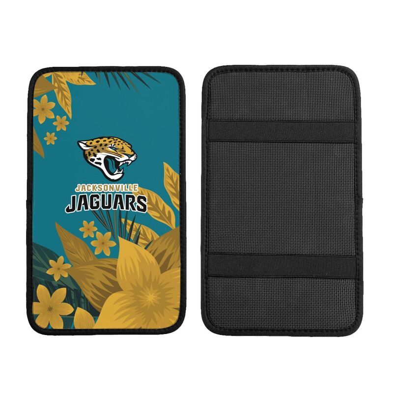 Jacksonville Jaguars Car armrest box protective cover car center console armrest pad