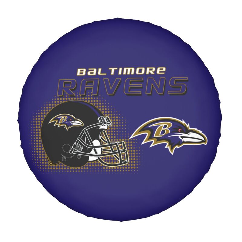 Baltimore Ravens Print car tire protection cover car spare tire dust protection covers