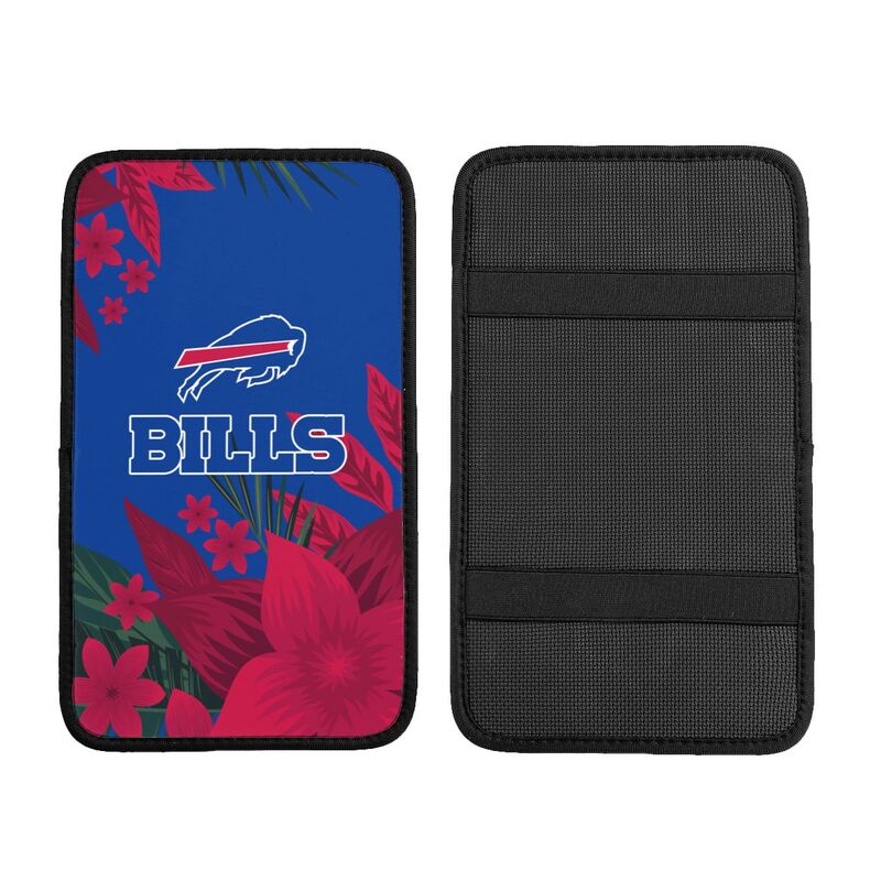 Buffalo Bills Car armrest box protective cover car center console armrest pad