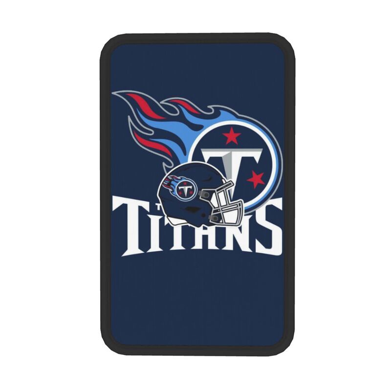 Car armrest box pad Tennessee Titans3 Printed central armrest box pad anti slip pad