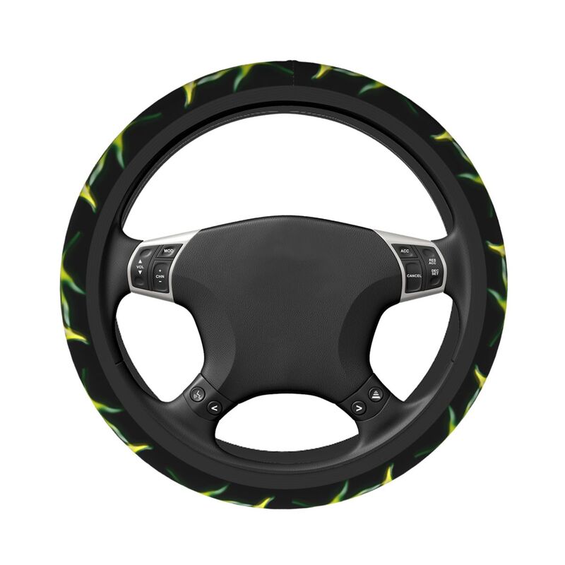 Green Bay Packers 3 Printed breathable anti slip cover elastic steering wheel cover