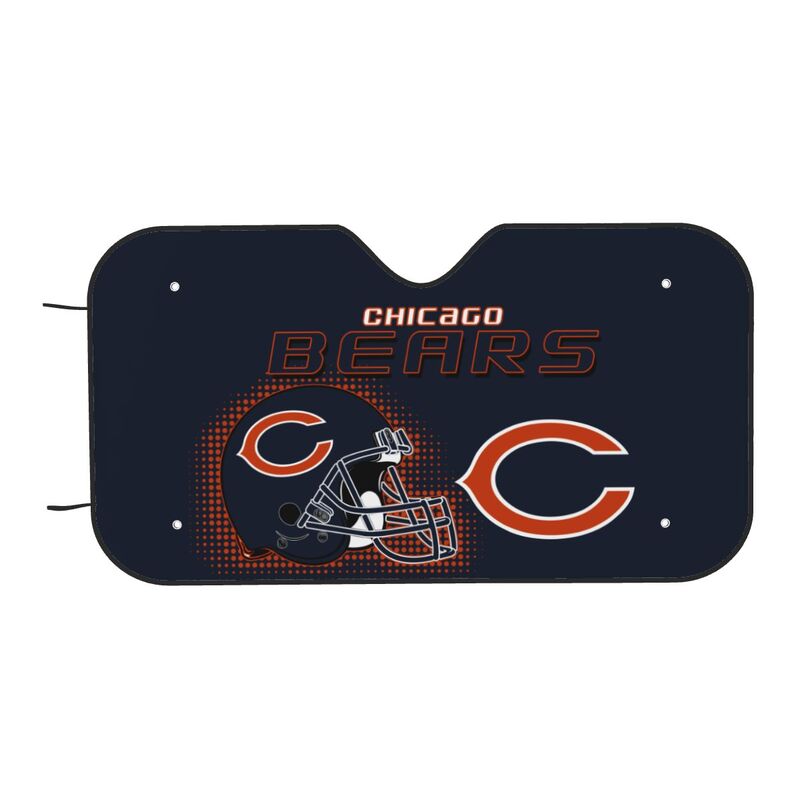 Chicago Bears Printing Car windshield sunshades is suitable car front windshield sunshades
