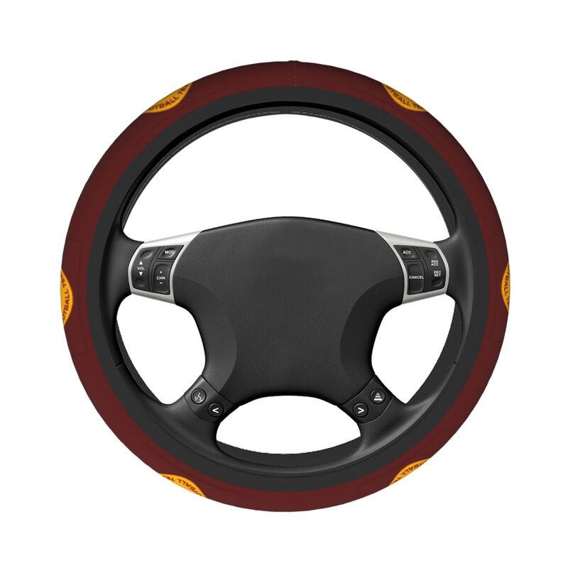 Washington Commanders 1 Printed elastic steering wheel cover car protective cover
