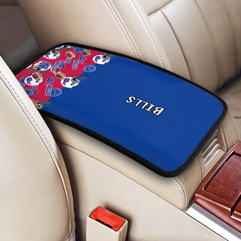 Buffalo Bills print Car center console armrest pad car armrest protective cover