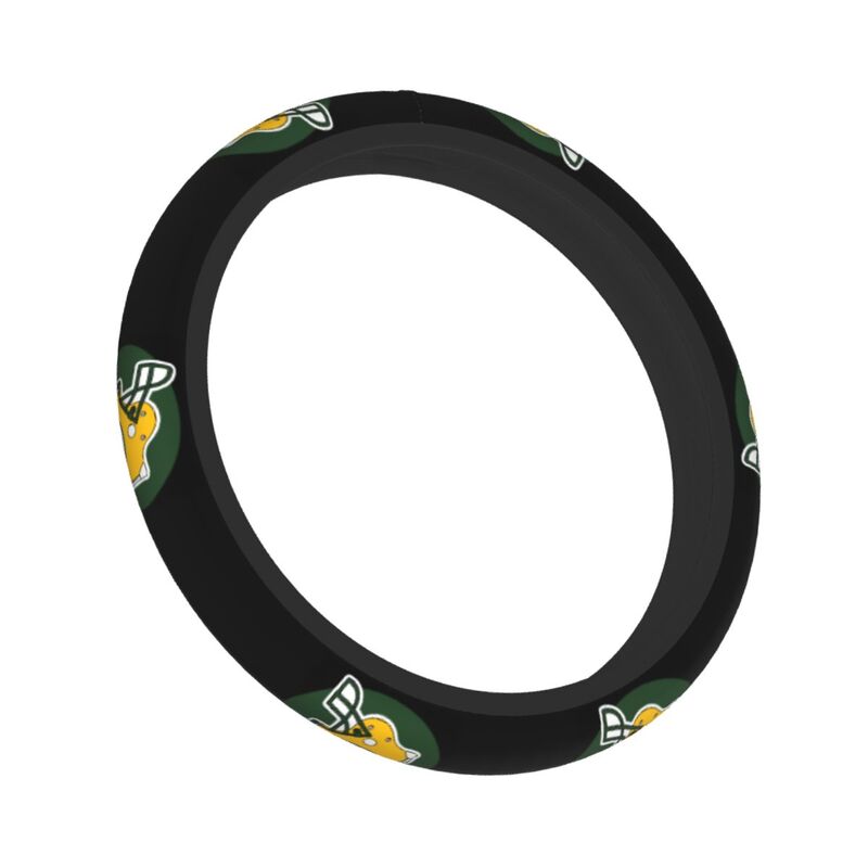 Green Bay Packers 2 Printed car anti-skid cover elastic steering wheel cover