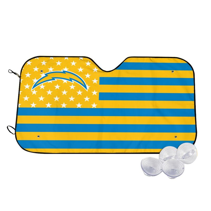 San Diego Chargers Printed car windshield sunshade (multi size) front windshield sunshade