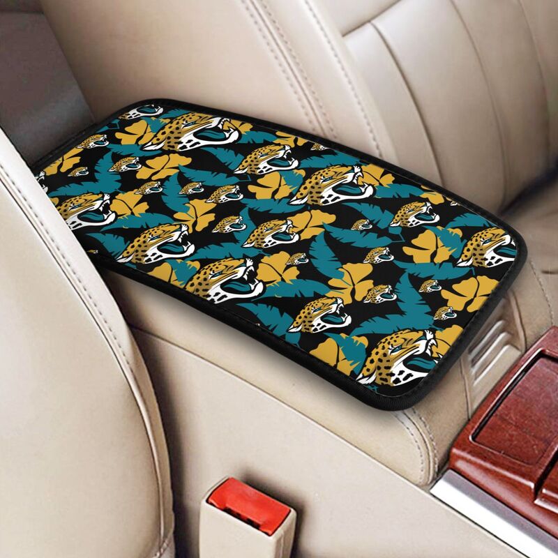 Jacksonville Jaguars printing Center console armrest pad car armrest protective cover car