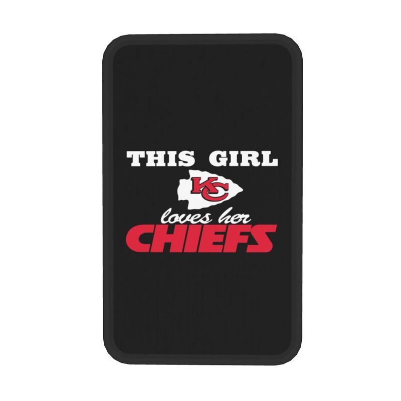 Kansas City Chiefs Printing car center console pad car armrest protective cover