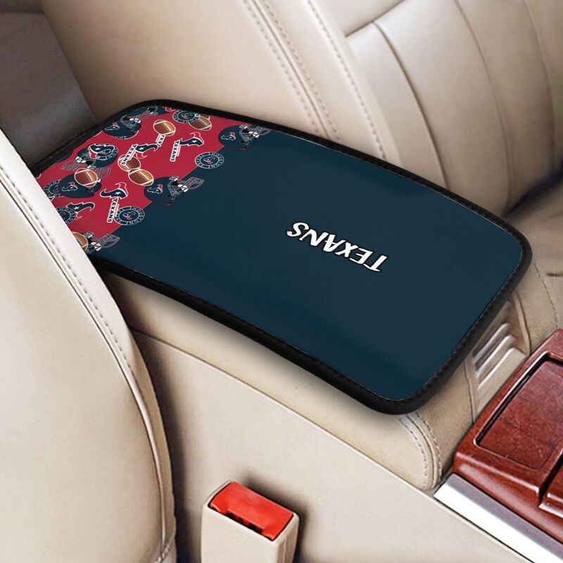 Houston Texans print Car center console armrest pad car armrest protective cover