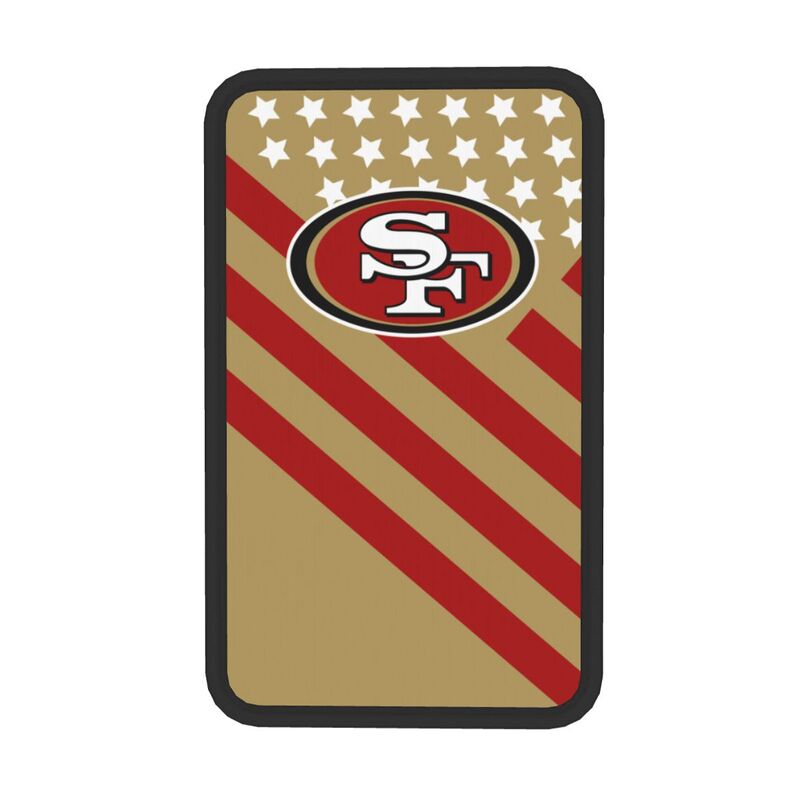 San Francisco 49ers Printed car armrest box pad anti-abrasion pad