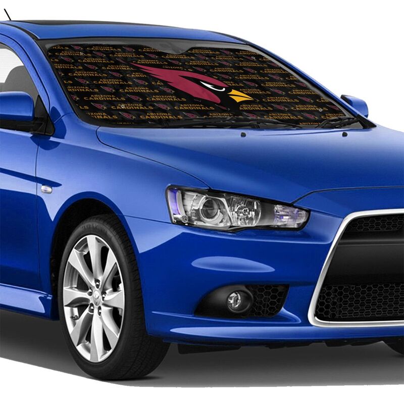 Arizona Cardinals 2 Printed is suitable for front Car windshield sunshades Car windshield sunshades